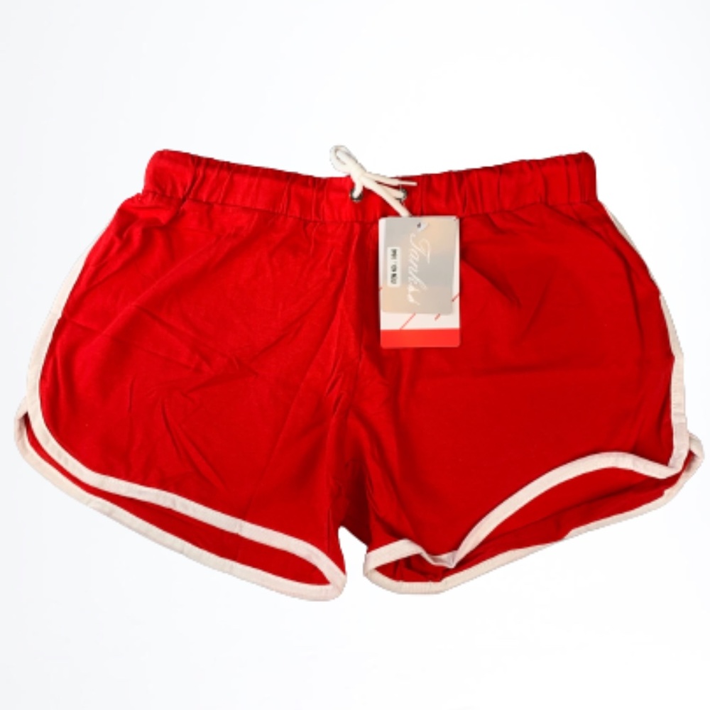 NWT Yoga Running Workout Shorts Tankoo Athletic Elastic Waist